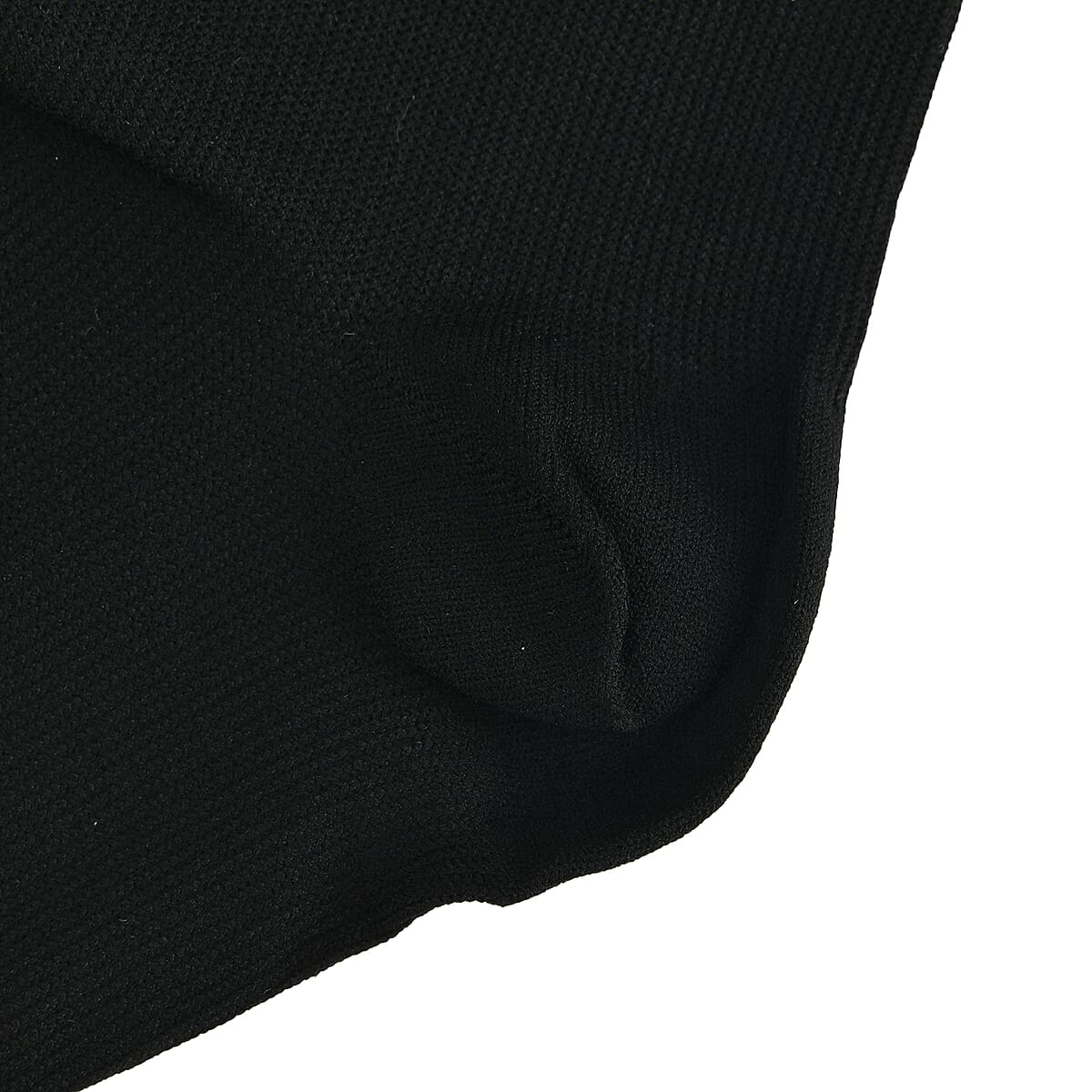 Set of 2 Pairs Black Zipper Compression Socks- L/XL (16-18) image number 3