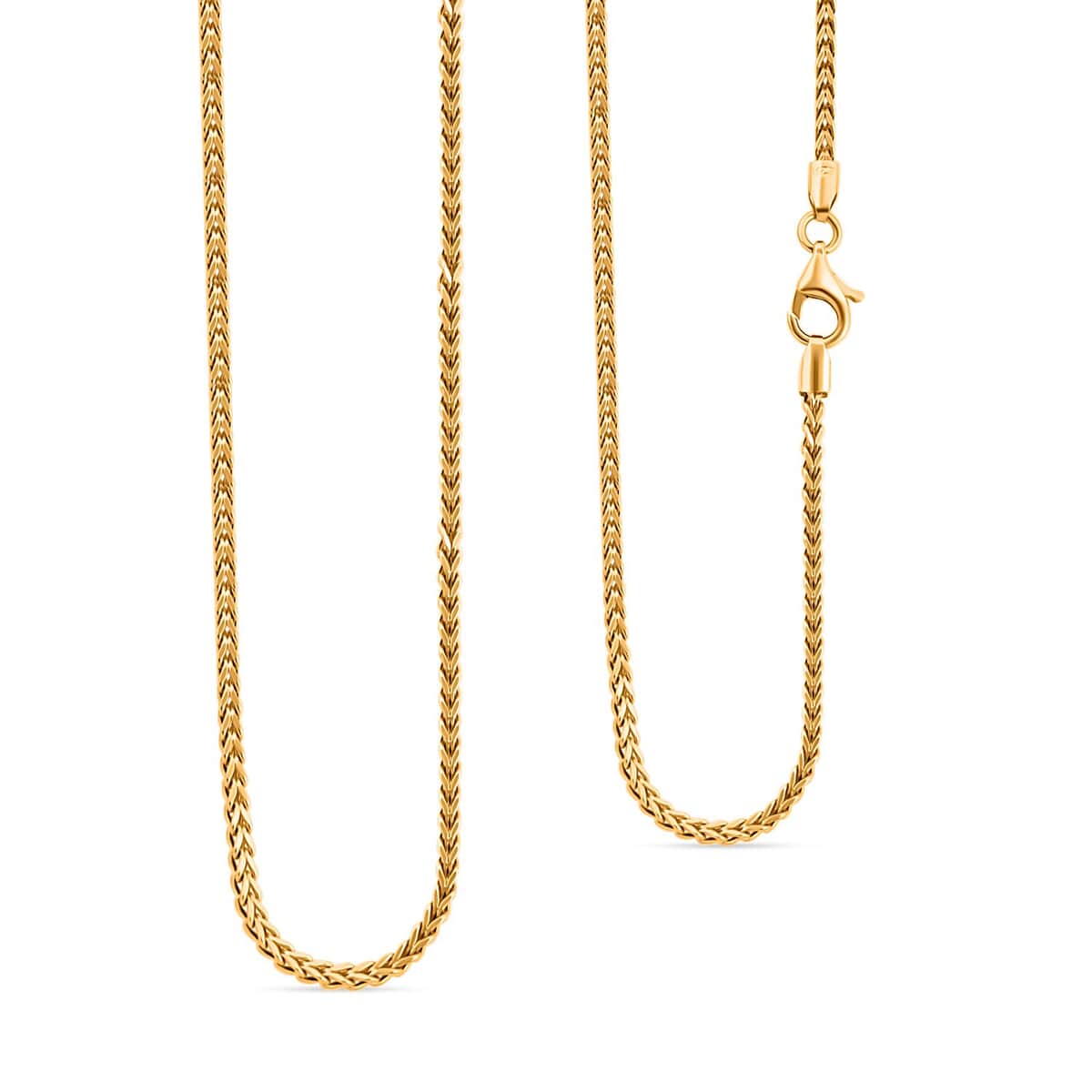 1.5mm Franco Chain Necklace in 22K Yellow Gold 4.0 Grams 22 Inches (Del. in 8-10 Days) image number 0