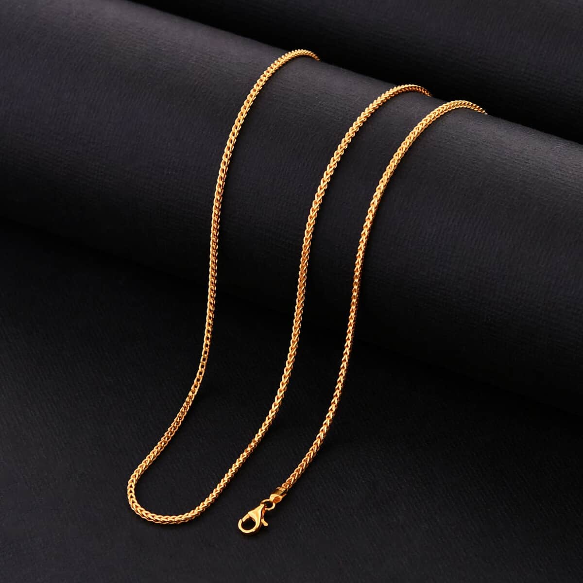 1.5mm Franco Chain Necklace in 22K Yellow Gold 4.0 Grams 22 Inches (Del. in 8-10 Days) image number 1