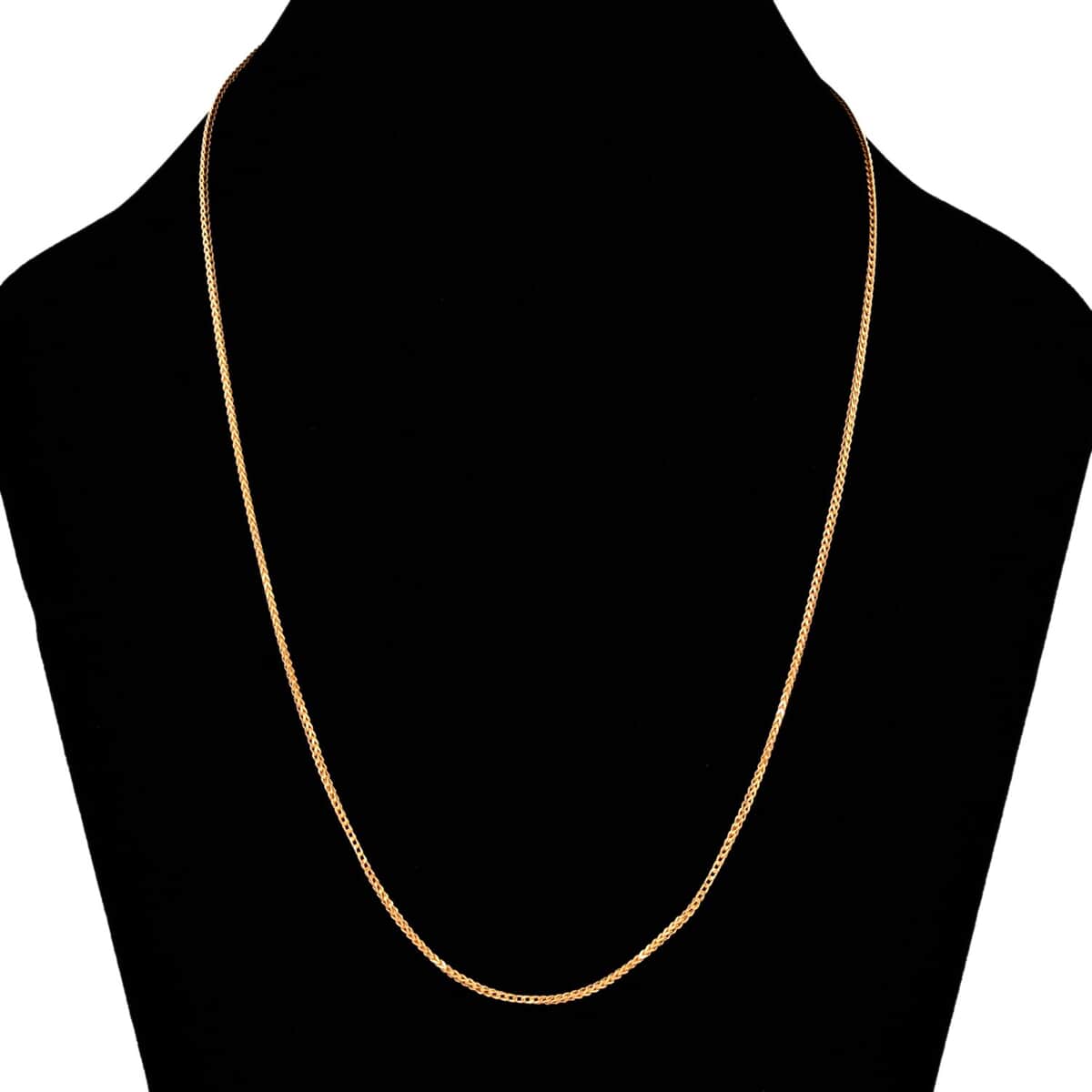 1.5mm Franco Chain Necklace in 22K Yellow Gold 4.0 Grams 22 Inches (Del. in 8-10 Days) image number 2