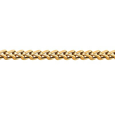 1.5mm Franco Chain Necklace in 22K Yellow Gold 4.0 Grams 22 Inches