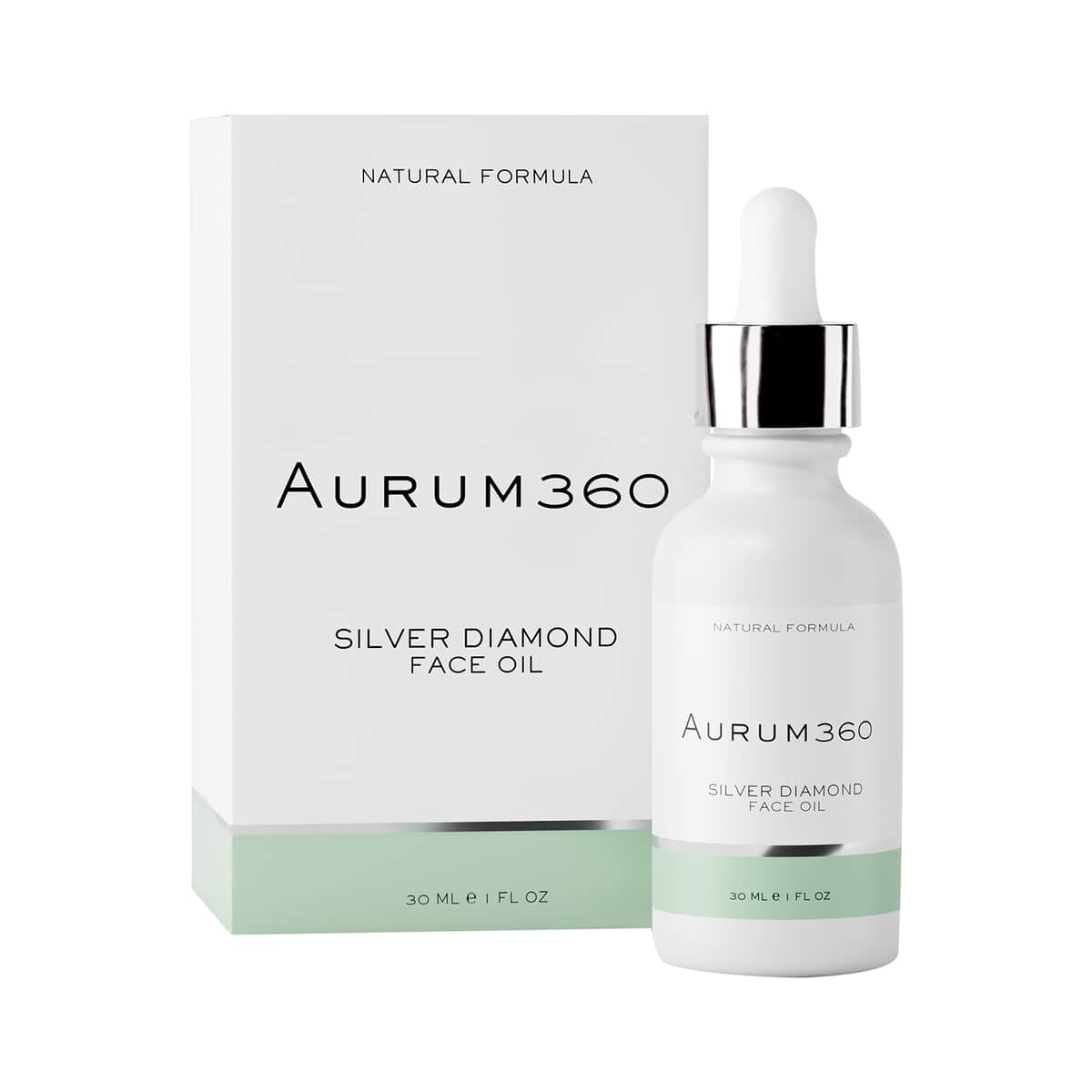 Aurum 360 Silver Diamond Organic Anti Aging Face Oil image number 6