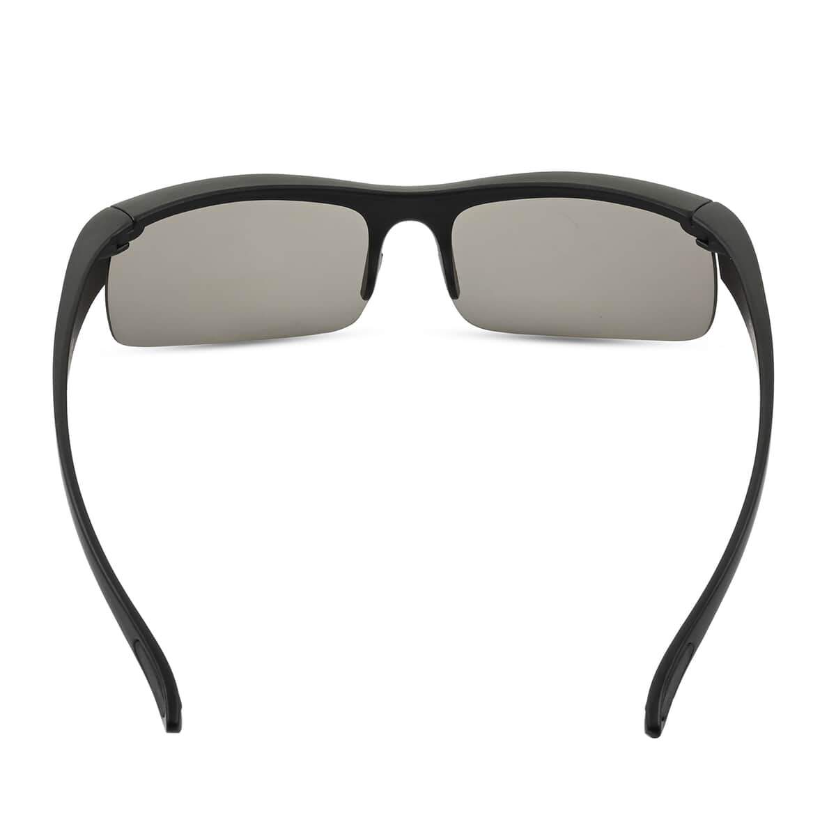 SPX UV 400 Polarized Black & Gray Shaded Sunglasses image number 2
