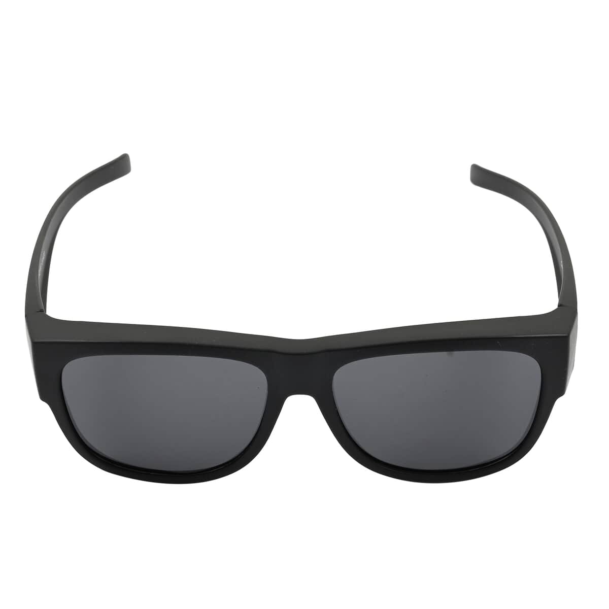 SPX UV 400 Polarized Black Wayfarer Style Sunglasses image number 0