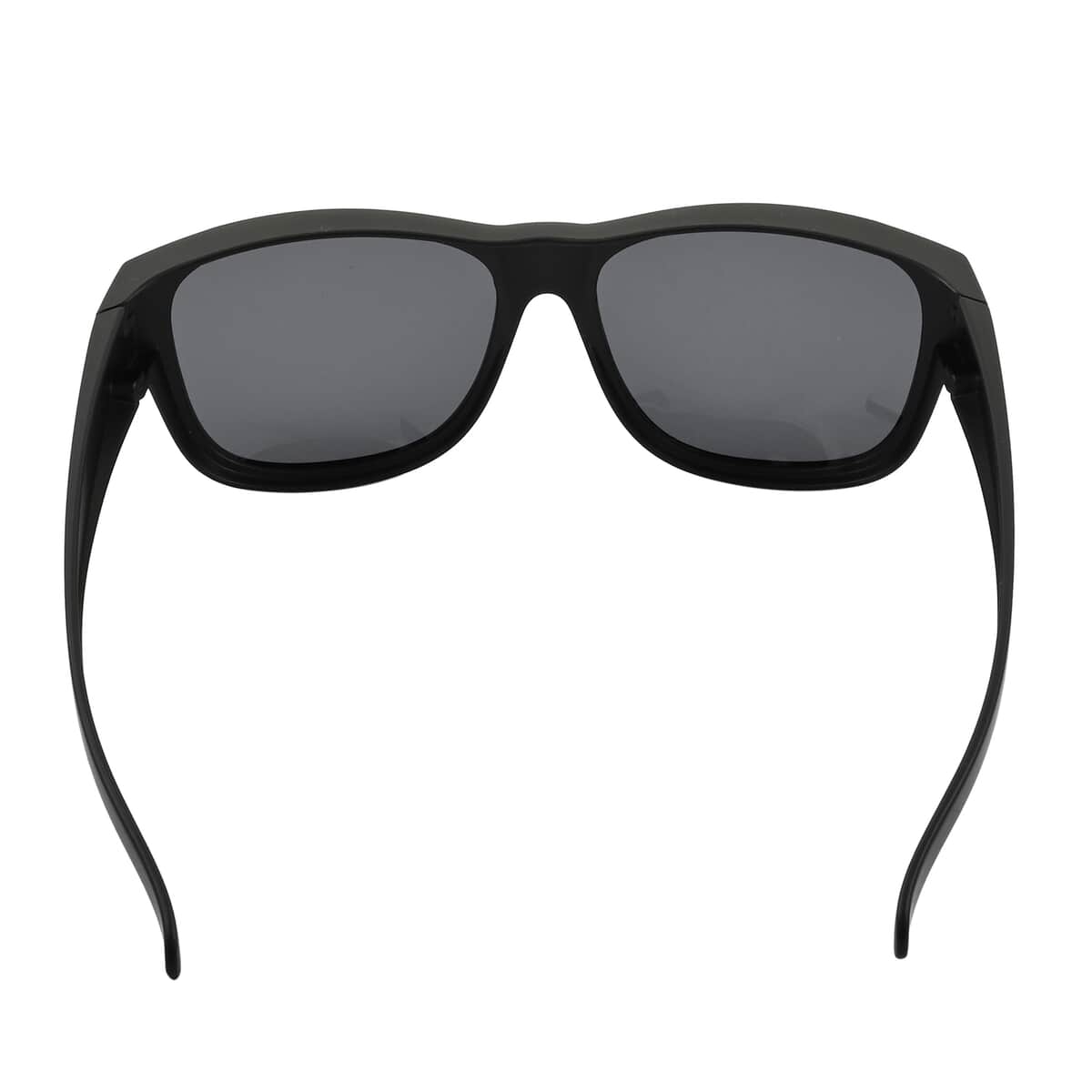 SPX UV 400 Polarized Black Wayfarer Style Sunglasses image number 2