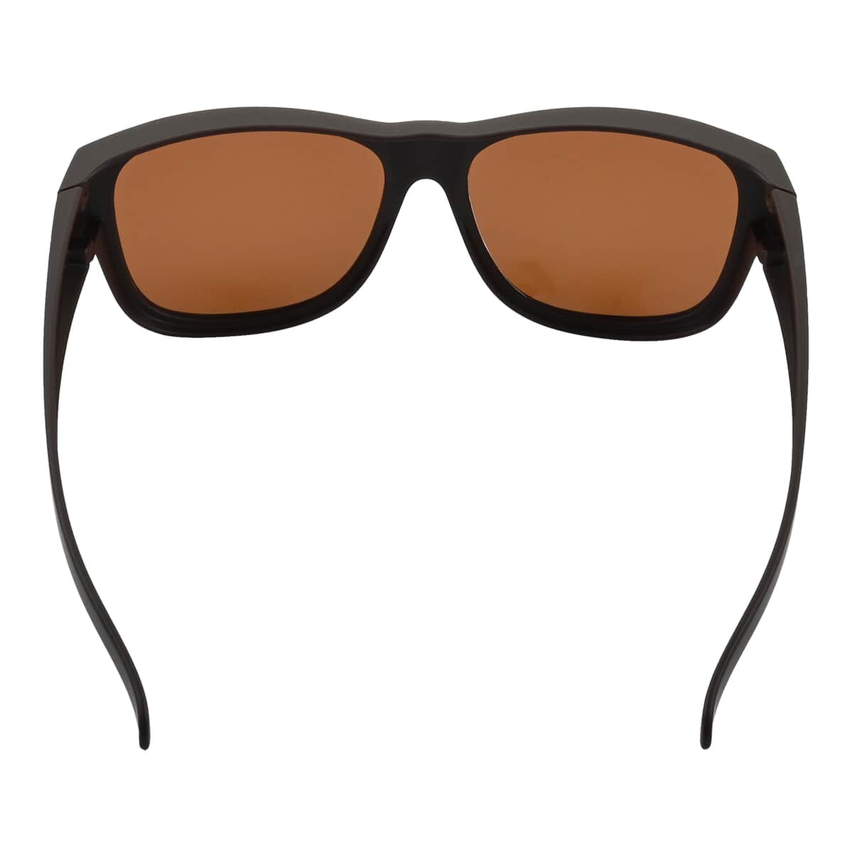 SPX UV 400 Polarized Brown Wayfarer Style Sunglasses image number 2