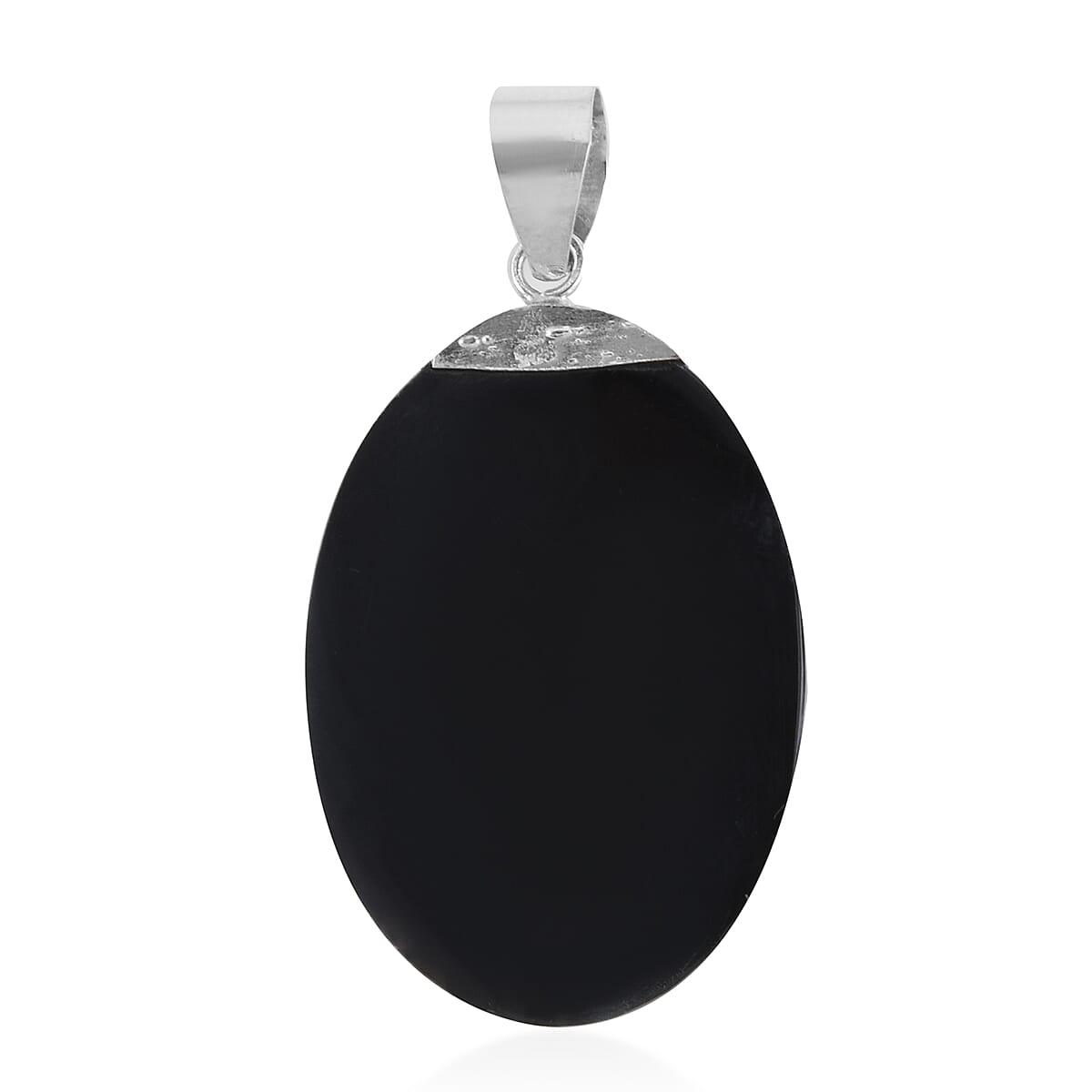 Abalone Shell Pendant without Chain in Sterling Silver