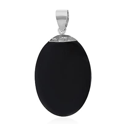Abalone Shell Pendant without Chain in Sterling Silver