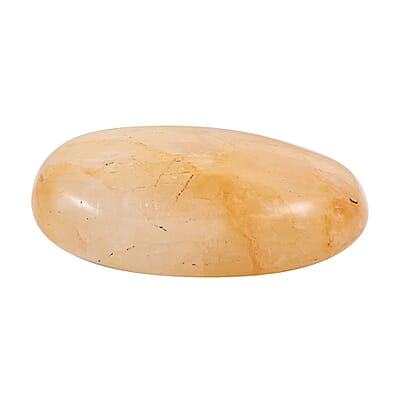 Hematoide Quartz Palm Stone -L 494ctw