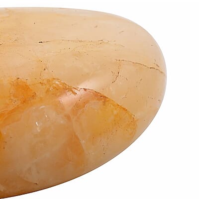 Hematoide Quartz Palm Stone -L 494ctw