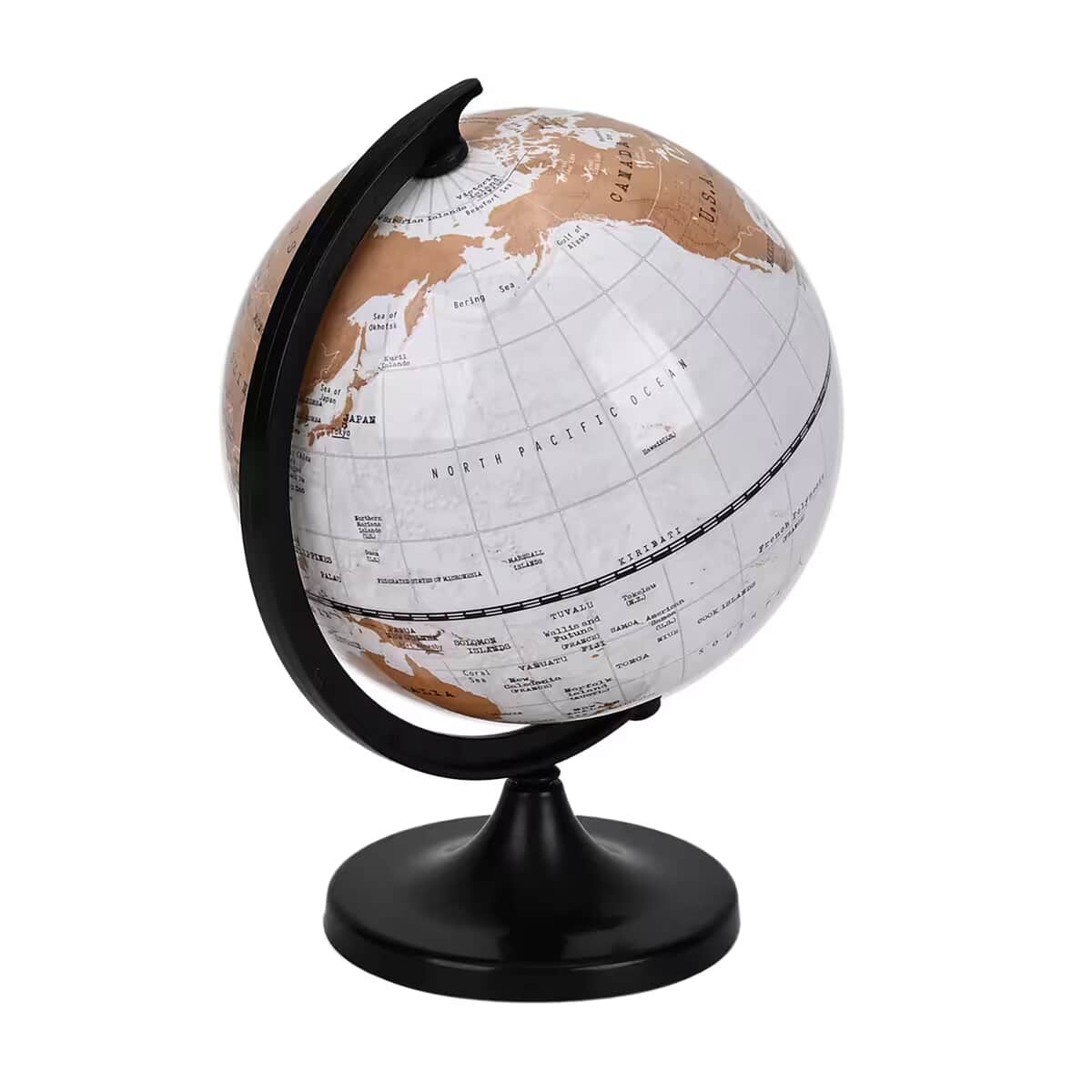 Doorbuster Illuminated Light and Educational HD Printed Globe of the world with stand (Size: D 6*H 7.87)- White image number 9