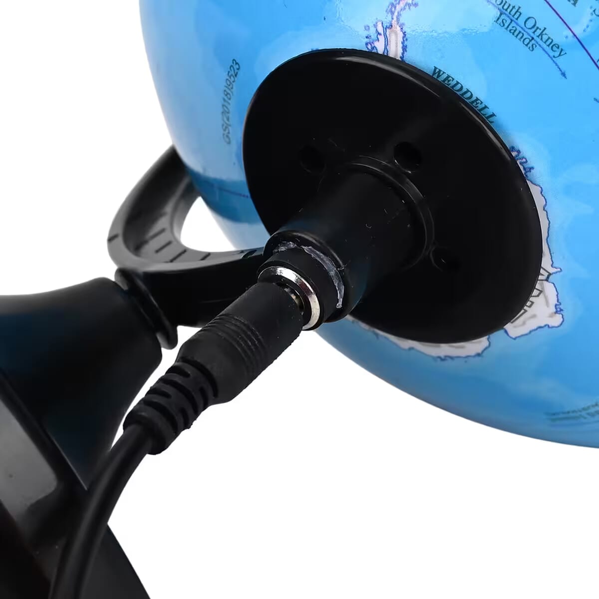 Illuminated Light and Educational HD Printed Globe of the world with stand (Size: D 6*H 7.87)- Blue image number 7