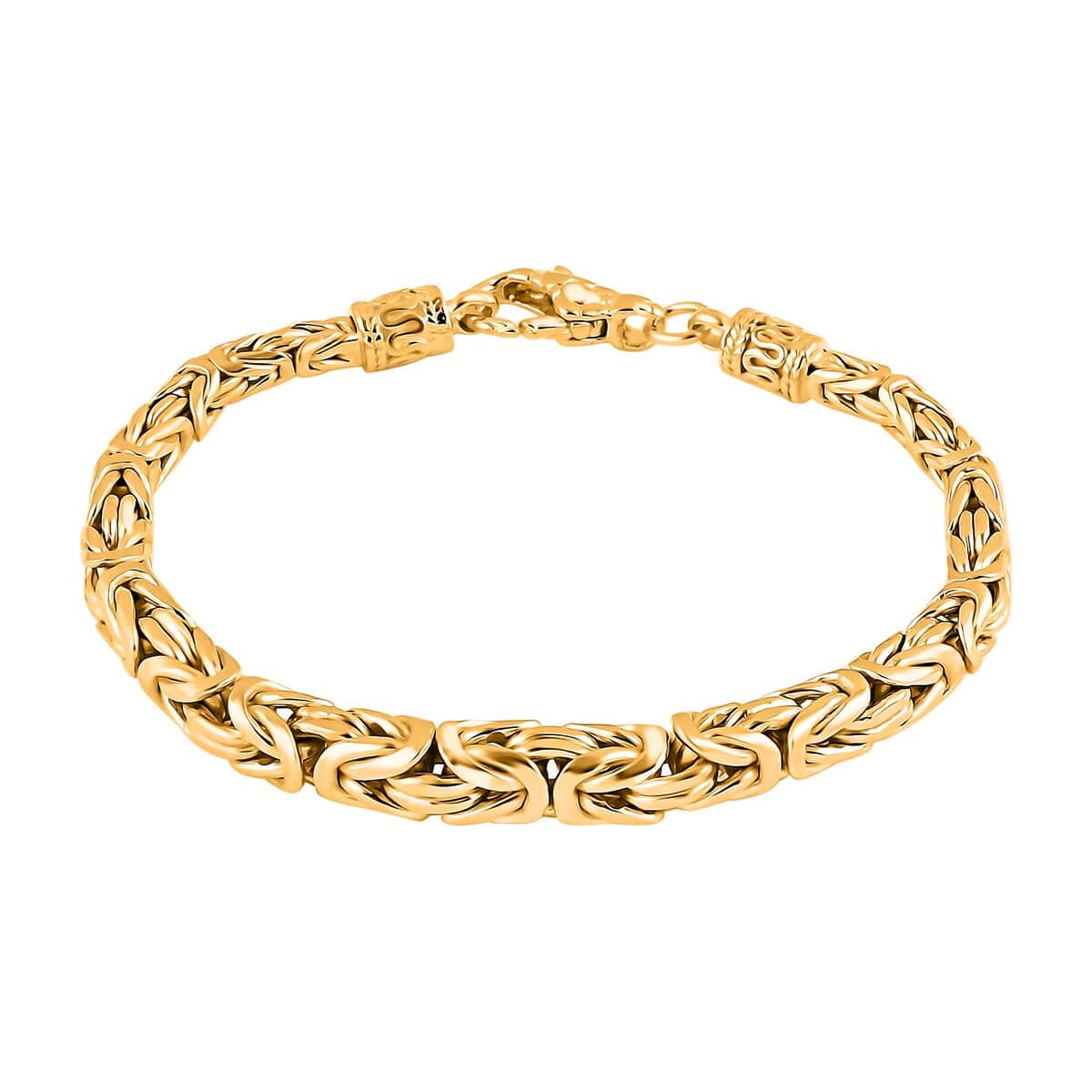 Bali Legacy Vermeil YG Over Sterling Silver Borobudur Bracelet (6.50 In) 29.25 Grams image number 0