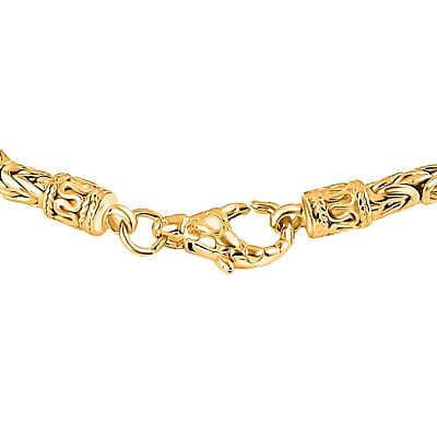 Bali Legacy Vermeil YG Over Sterling Silver Borobudur Bracelet (6.50 In) 29.25 Grams