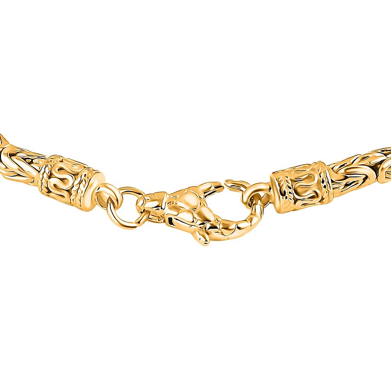 Bali Legacy Vermeil YG Over Sterling Silver Borobudur Bracelet (6.50 In) 29.25 Grams