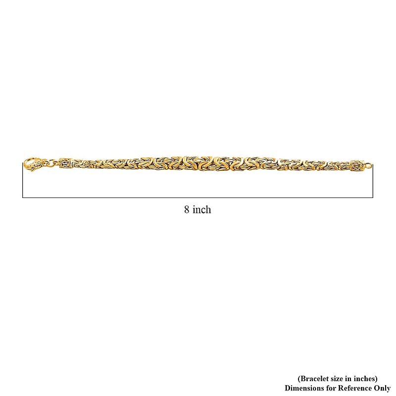Bali Legacy Vermeil YG Over Sterling Silver Borobudur Bracelet (6.50 In) 29.25 Grams