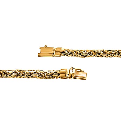 Bali Legacy Vermeil Yellow Gold Over Sterling Silver Borobudur Bracelet (7.25 In) 41.50 Grams