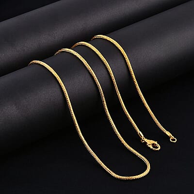Bali Legacy Vermeil Yellow Gold Over Sterling Silver Tulang Naga Chain Necklace 20 Inches 16 Grams