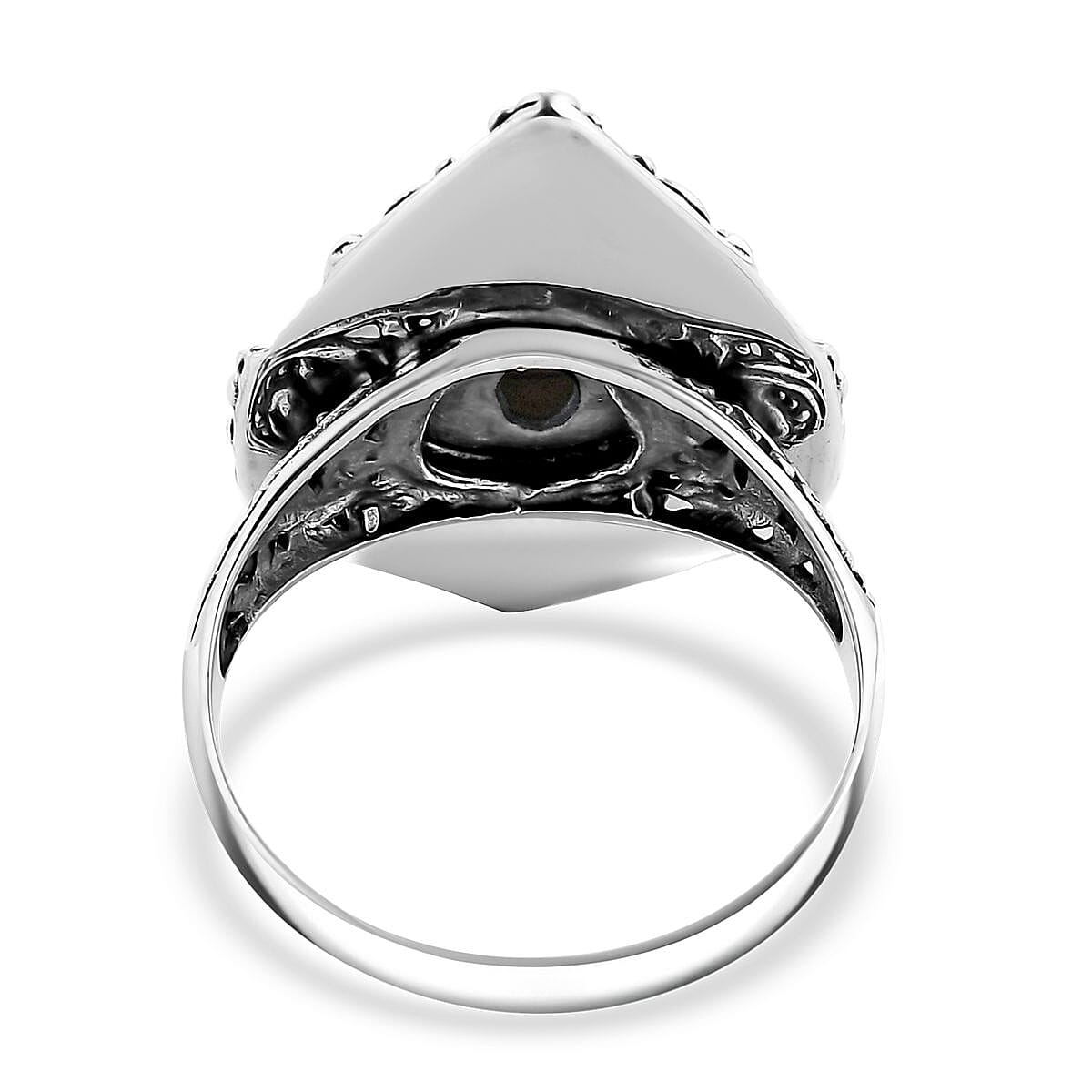 Bali Legacy Indian Star Ruby 3.50 ctw Ring in Sterling Silver (Size 10.0) 
