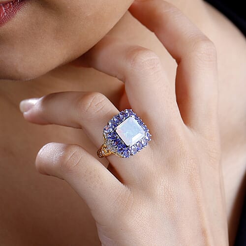 Ethiopian Welo Opal & Tanzanite / 10 - Product card gallery slide 4 (9432258052351)
