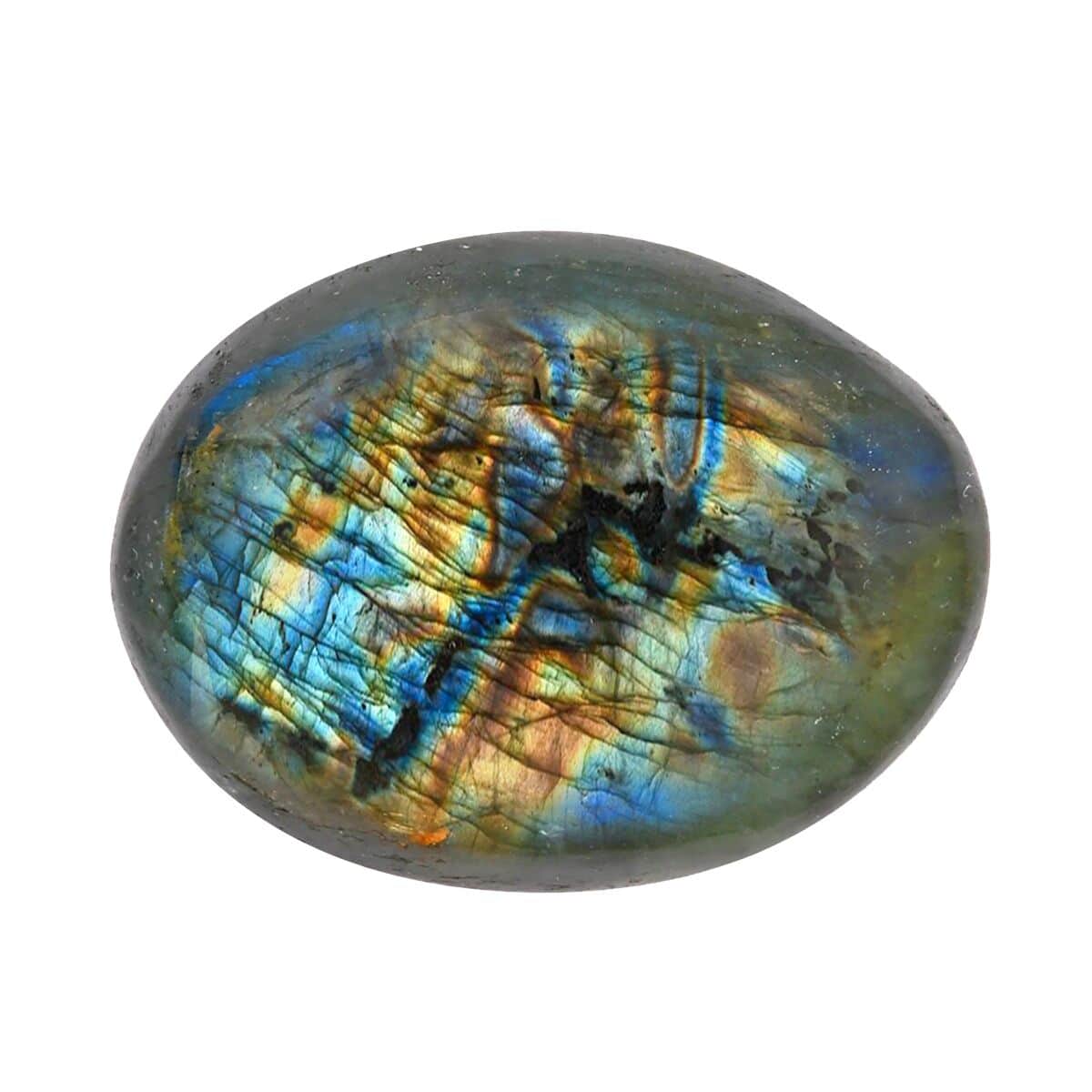 Labradorite Palm Stone -S 107ctw image number 0