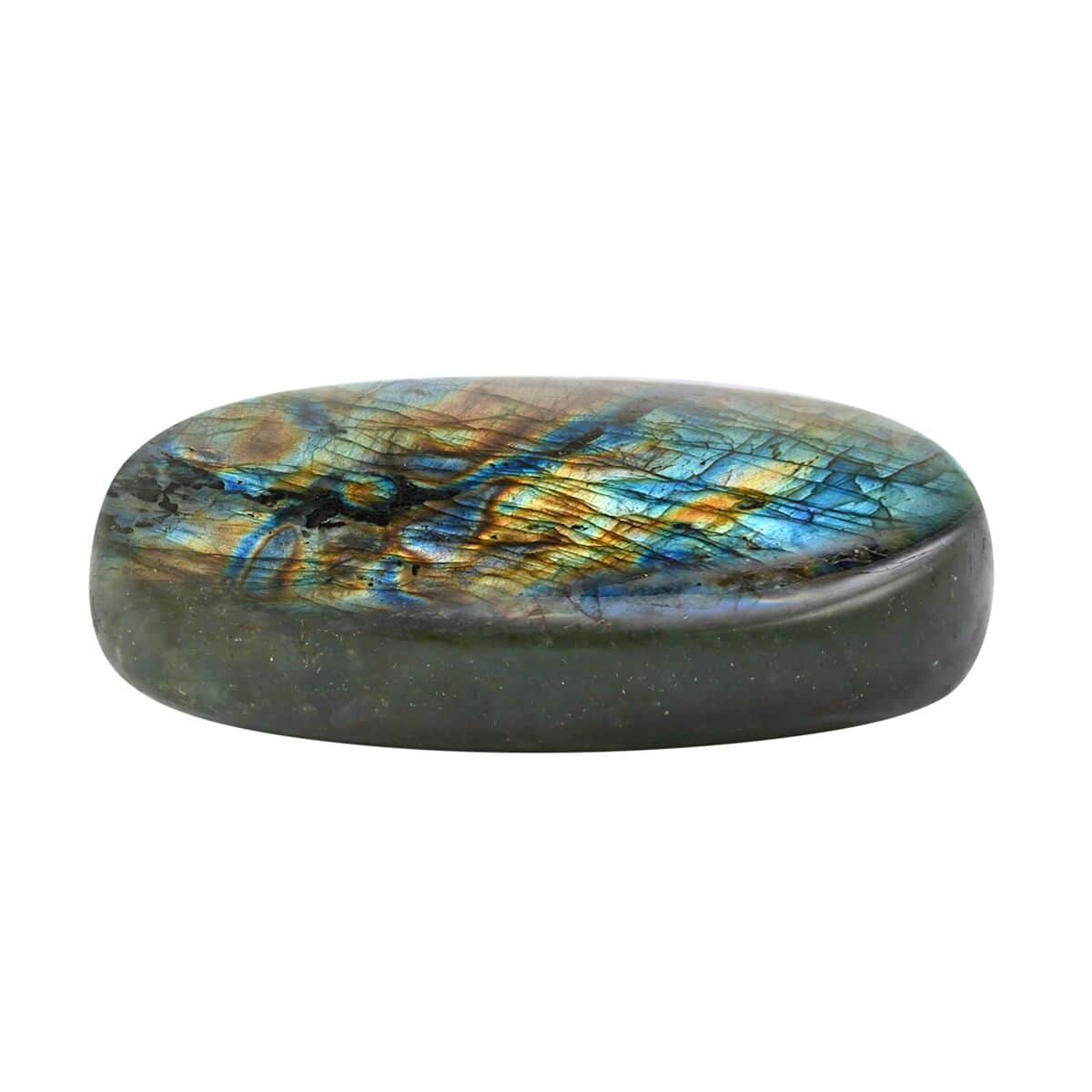 Labradorite Palm Stone -S 107ctw image number 2