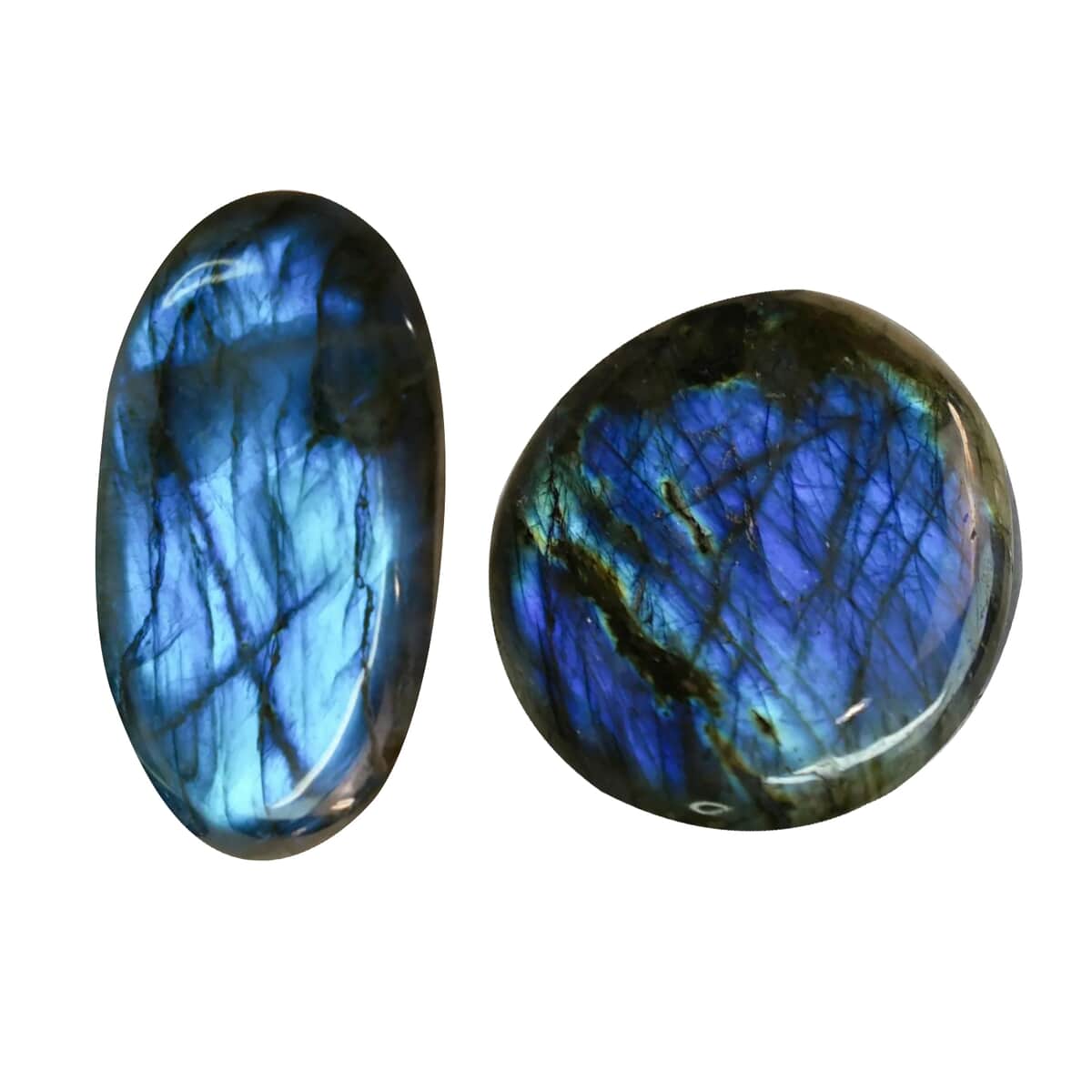 Labradorite Palm Stone Approx 205ctw image number 0