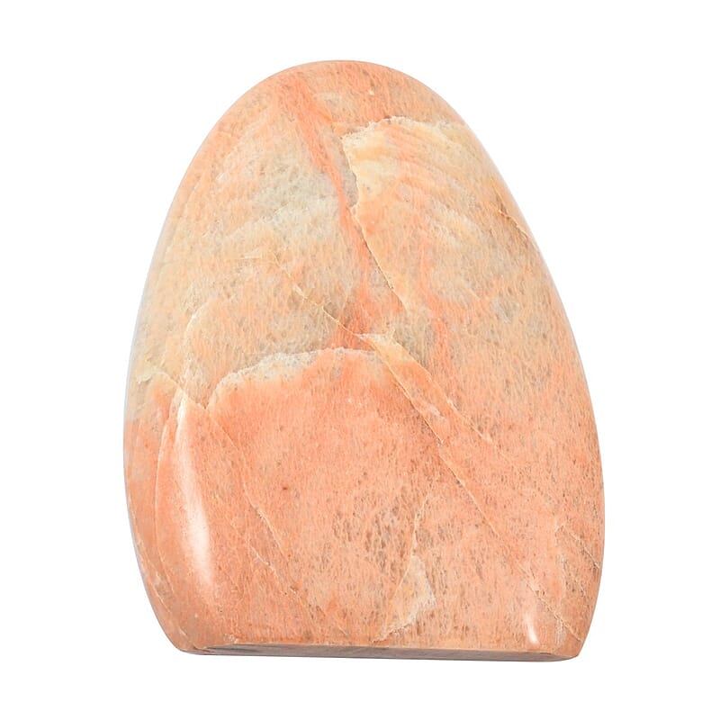 Peach Moonstone Free Form Approx 1245ctw