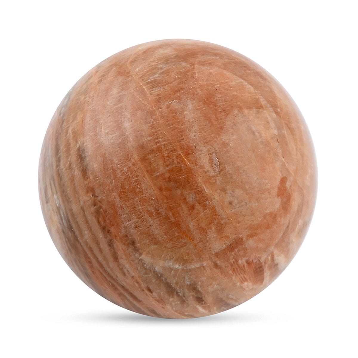Peach Moonstone Sphere 5-8cm -S 1280ctw