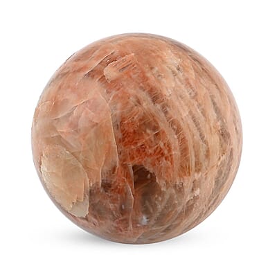 Peach Moonstone Sphere 5-8cm -S 1280ctw