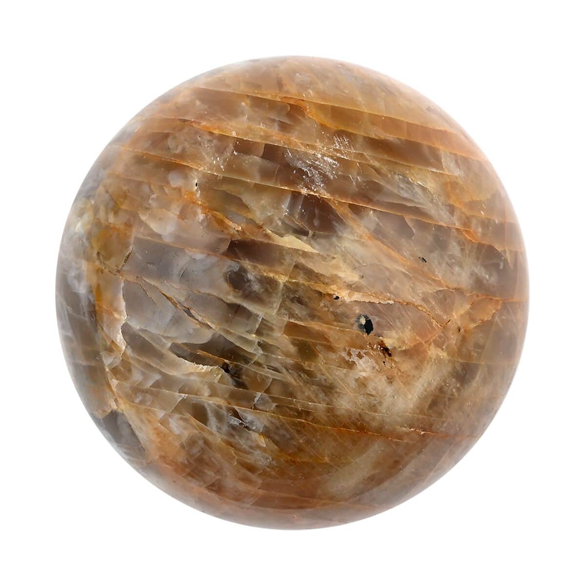 Peach Moonstone Sphere 5-8cm -M 1780.5ctw image number 0