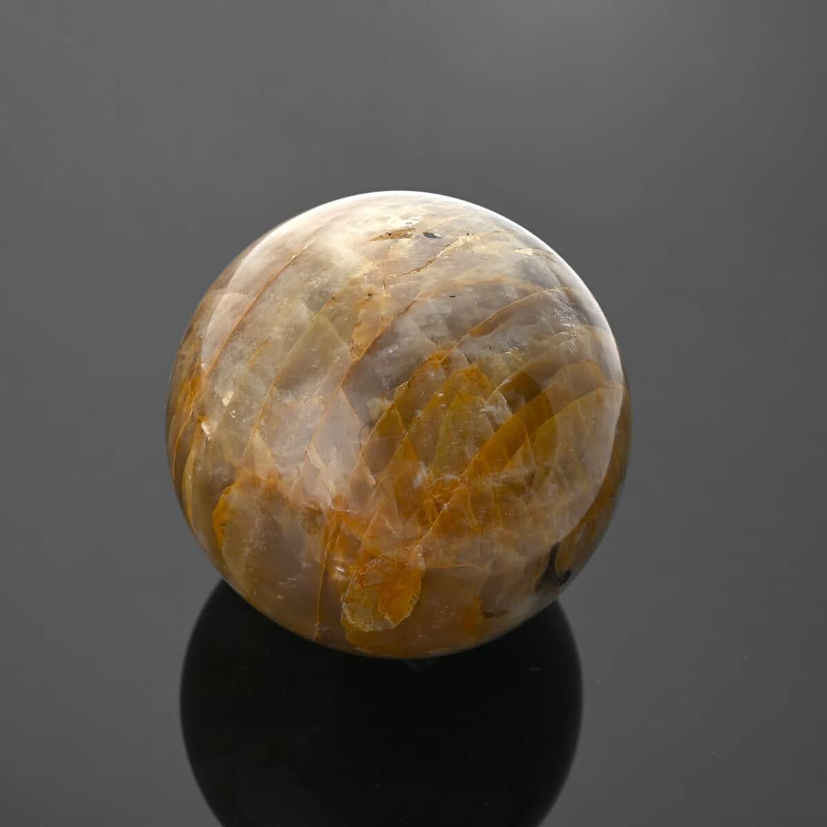 Peach Moonstone Sphere 5-8cm -M 1780.5ctw image number 1