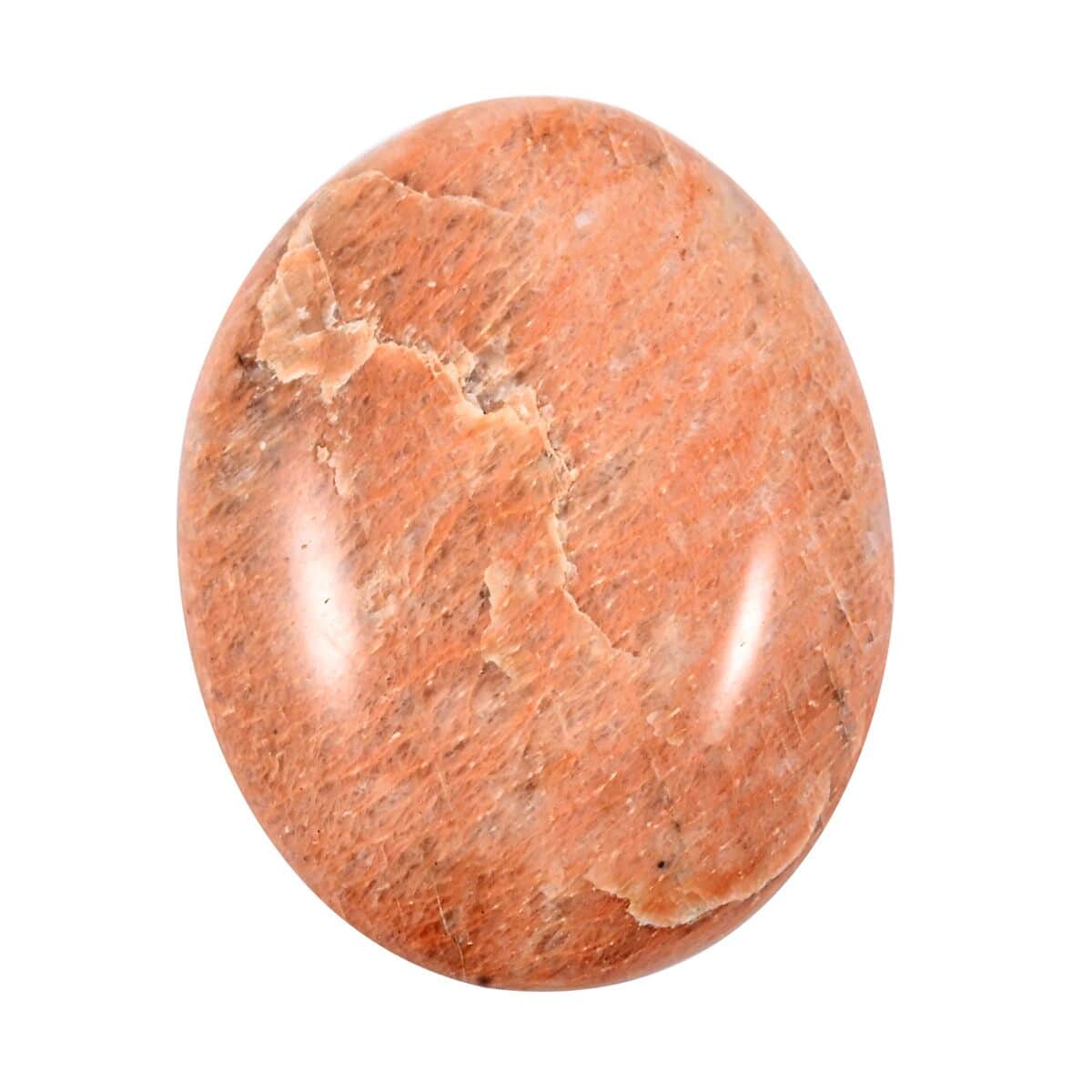 Peach Moonstone Palm Stone -S 339.5ctw image number 0