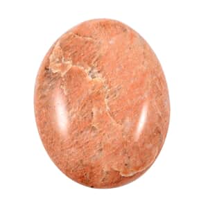 Peach Moonstone Palm Stone -S 339.5ctw