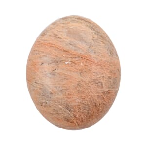 Peach Moonstone Palm Stone -M 432.5ctw