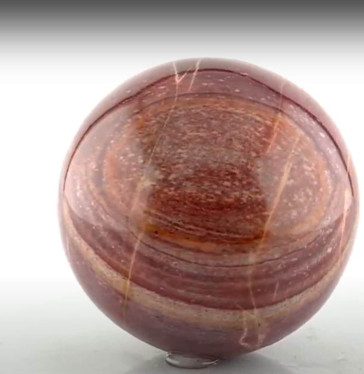 Petrified Wood Sphere 5-8cm -S 1224.5ctw image number 0