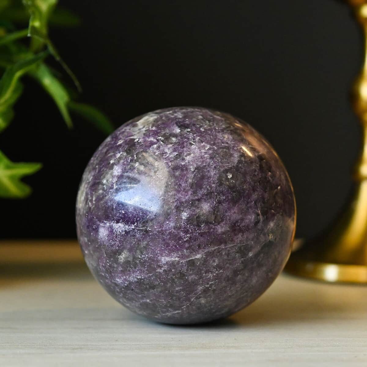 Lepidolite Sphere 5-8cm -L 3070.5ctw image number 1