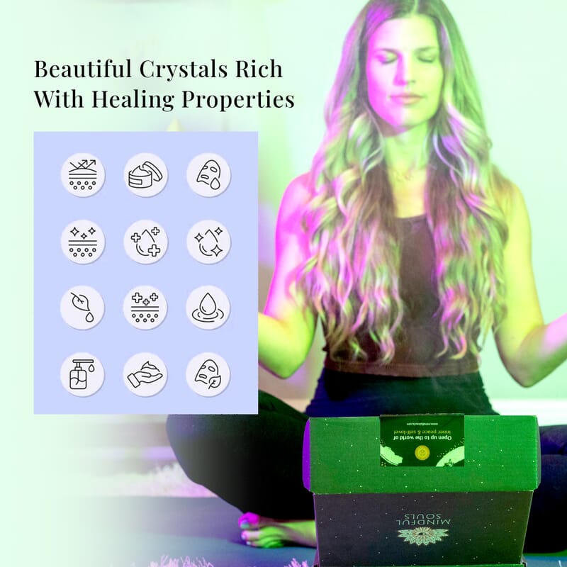 Gem Crystals Mystery Box Min. 5 Crystals 1.5 Lbs
