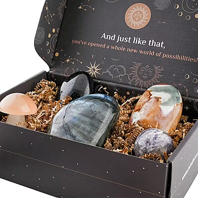 Gem Crystals Mystery Box Min. 5 Crystals 1.5 Lbs