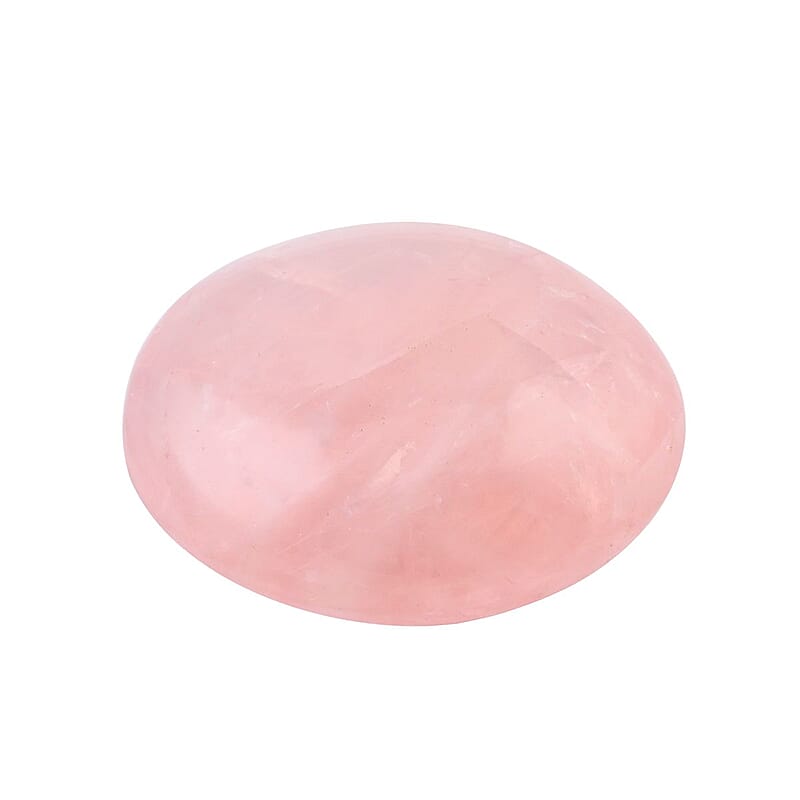 Rose Quartz Palm Stone -M 290ctw