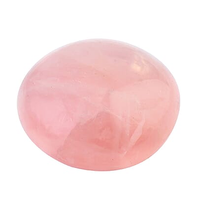 Rose Quartz Palm Stone -M 290ctw