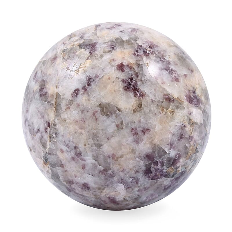 Pink Tourmaline & Rose Quartz Sphere -S 1739ctw