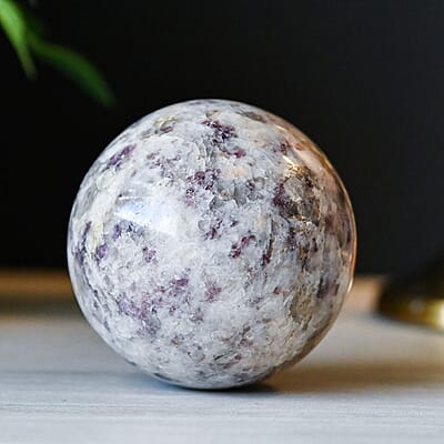 Pink Tourmaline & Rose Quartz Sphere -S 1739ctw