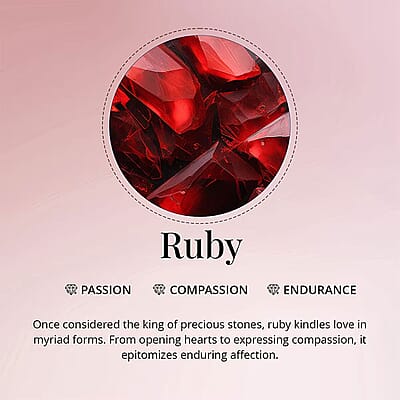 Niassa Ruby (FF) and Moissanite 14.90 ctw Dragon Ring in 18K Vermeil YG and Rhodium Sterling Silver (Size 10.0)