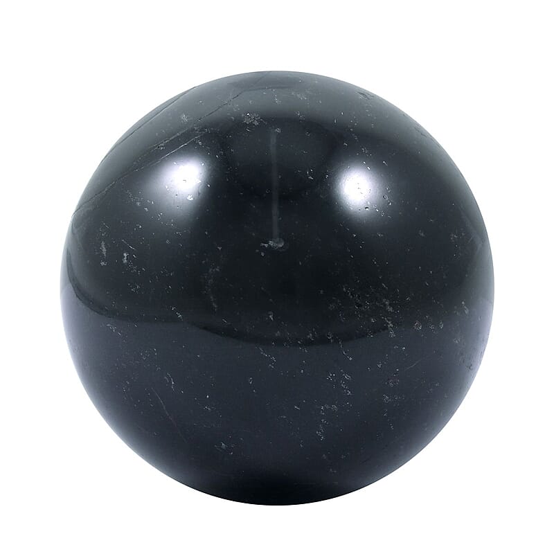 Black Tourmaline Sphere -S 1861ctw