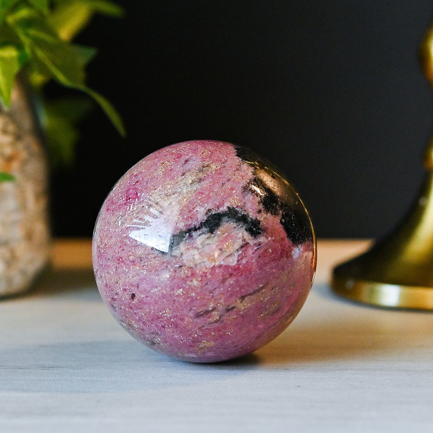 Rhodonite Sphere -S 2252ctw