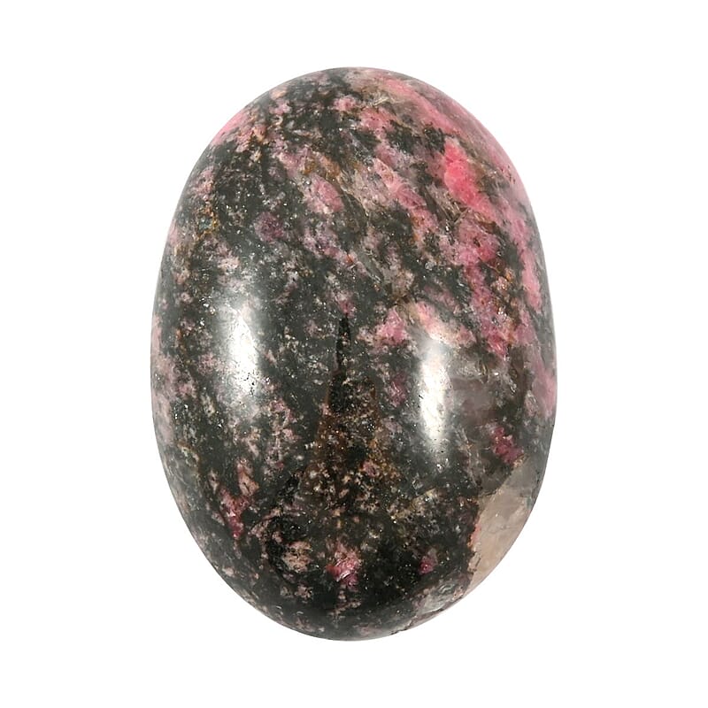 Rhodonite Palm Stone -S 357ctw