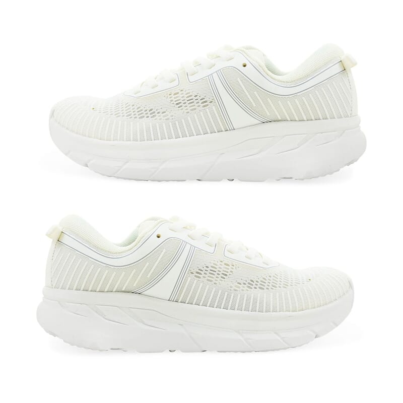 Layer 8 White Women's Off-Road Sneakers - Size 10