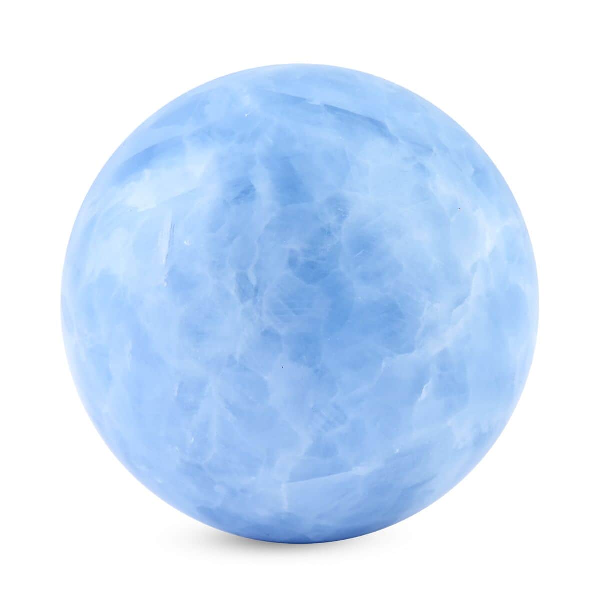 Blue Calcite Sphere Approx 3628ctw image number 0