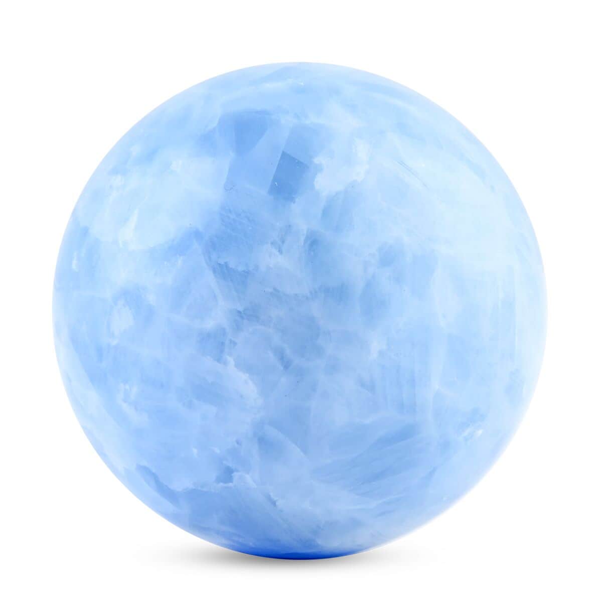 Blue Calcite Sphere Approx 3628ctw image number 1